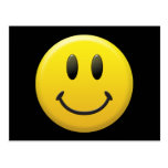 Happy Smiley Face Post Cards