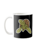 happy smiling sea turtle coffee mugs