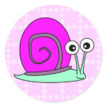 Happy Snail Stickers