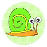 Happy Snail Stickers