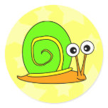 Happy Snail Stickers