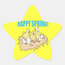 Happy Spring 2 Stickers