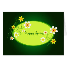 Happy Spring - Card