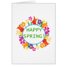 Happy Spring Card