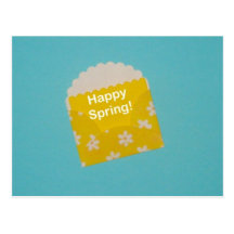 Happy Spring! Postcard