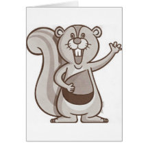 Happy Squirrel Cards