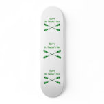 Happy St. Paddle's Kayak Custom Skateboard