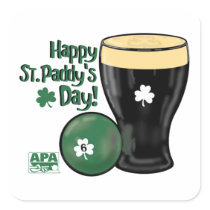 Happy St. Paddy's Day Square Sticker