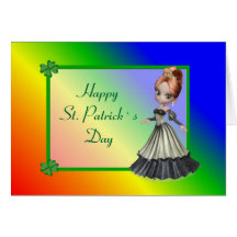Happy St. Patrick`s Day Greeting Card
