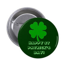 HAPPY ST PATRICK'S DAY! BUTTON