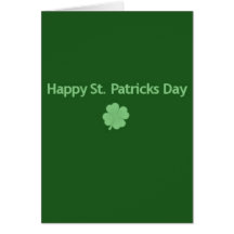 Happy St. Patricks Day Card
