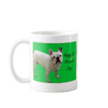 Happy St. Patrick's Day French Bulldog mug