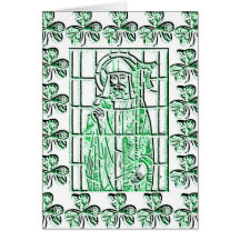 Happy St Patricks Day greeting card