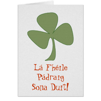 st paddys day greetings in irish language