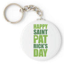 Happy St. Patrick's Day Key Chains