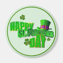 Happy St. Patrick's Day Magnet