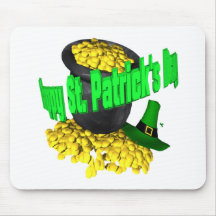 Happy St. Patrick's Day Mouse Pad