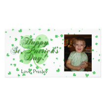 Happy St. Patrick's Day Photo Card