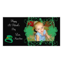 Happy St. Patrick's Day Photo Card