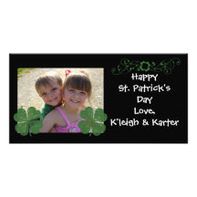 Happy St. Patrick's Day Photo Card