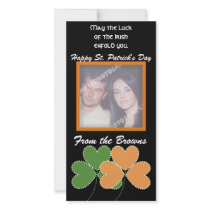 Happy St. Patrick's Day Photo Cards