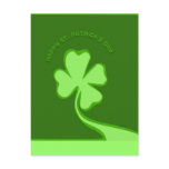 Happy St Patrick's Day Postcard