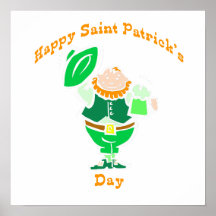 Happy St Patricks Day Poster