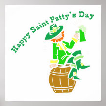 Happy St Patricks Day Posters