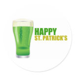 Happy St. Patrick's Day stickers