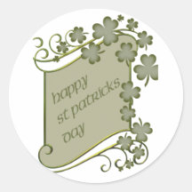 happy st patricks day sticker