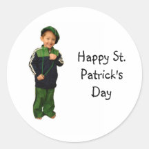 Happy St. Patricks Day Stickers