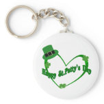 Happy ST Pattys Day keychains