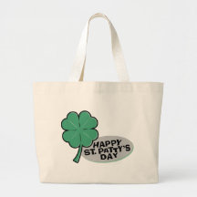 Happy St. Patty's Day Tote Bags