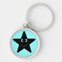 Happy Star Key Chain