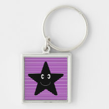 Happy Star Key Chain