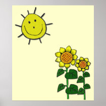 Happy Sun Print