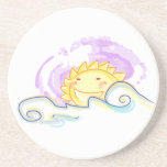 happy sun rise coaster coasters