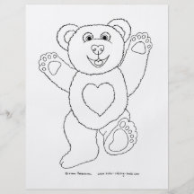 Happy Teddy Full Color Flyer