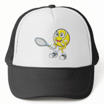 Happy Tennis Player Hat