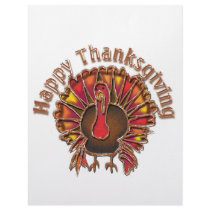 HAPPY THANKGIVING TURKEY by SHARON SHARPE Letterhead