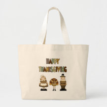 Happy Thanksgiving Canvas Bags