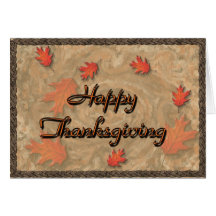 Happy Thanksgiving Card