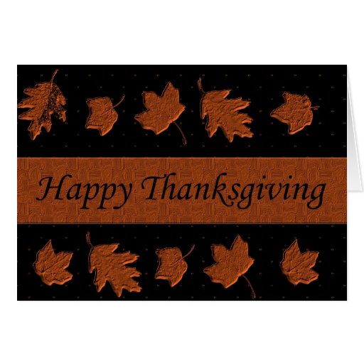 Happy Thanksgiving Card