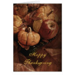 Happy Thanksgiving Centerpiece Card