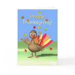 Happy Thanksgiving for Kids - Baby Turkey Greeting Cards