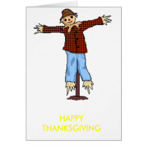 , HAPPY THANKSGIVING greeting card cards