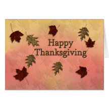 Happy Thanksgiving Greeting Card