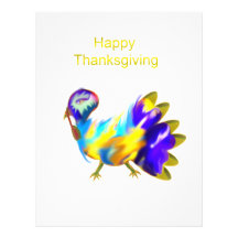Happy Thanksgiving Letterhead
