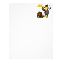 Happy Thanksgiving Letterhead Template