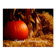 Happy Thanksgiving postcard
